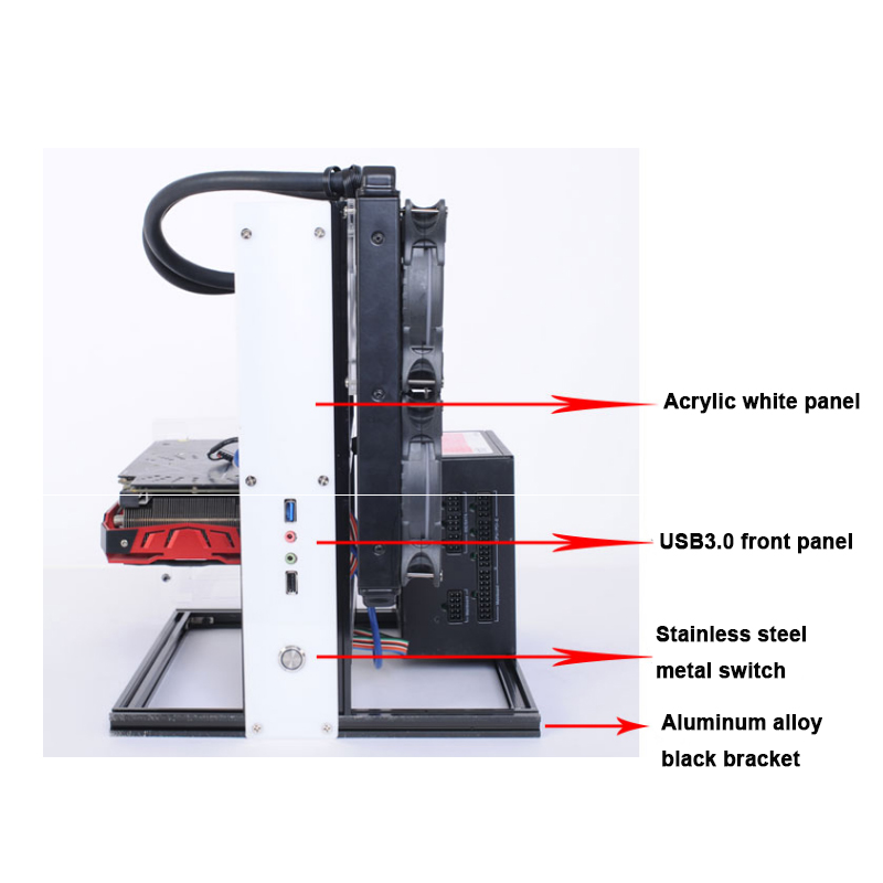 Water-cooling Aluminum Test Be - Aluminum Open Frame Test Bench Water Cooling review and price